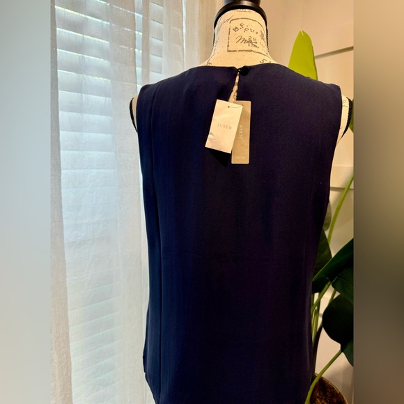 J Crew NWT ❤️ classy beaded blouse - Picture 4 of 6